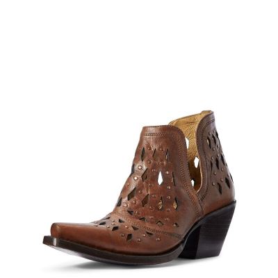 Ariat Dixon Studded - Western Laarzen Bruin Dames - 35773-150